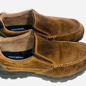 Skechers Relaxed Fit Memory Foam Loafers (Men)